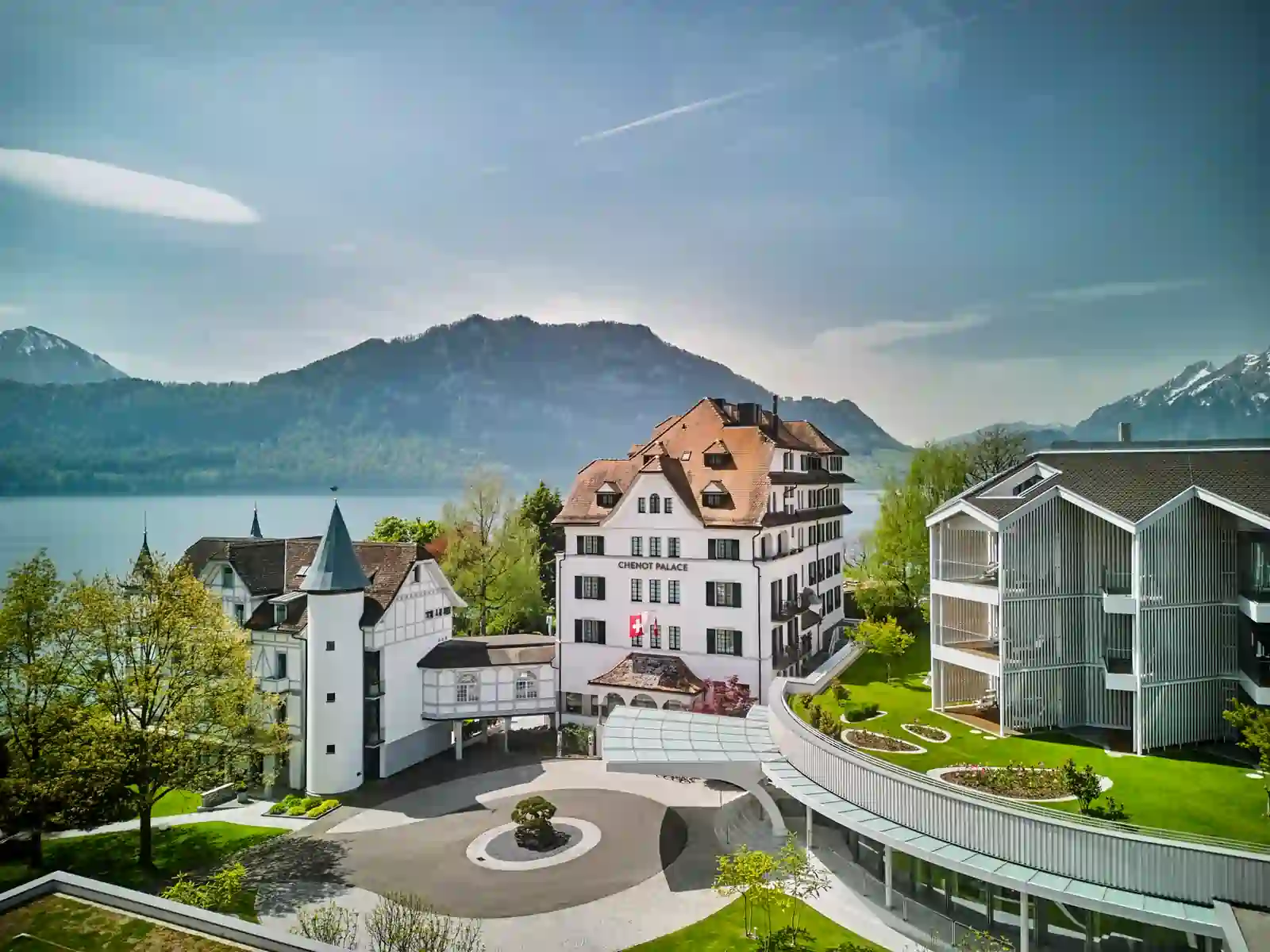 Chenot Palace Weggis luxury spa on Lake Lucerne
