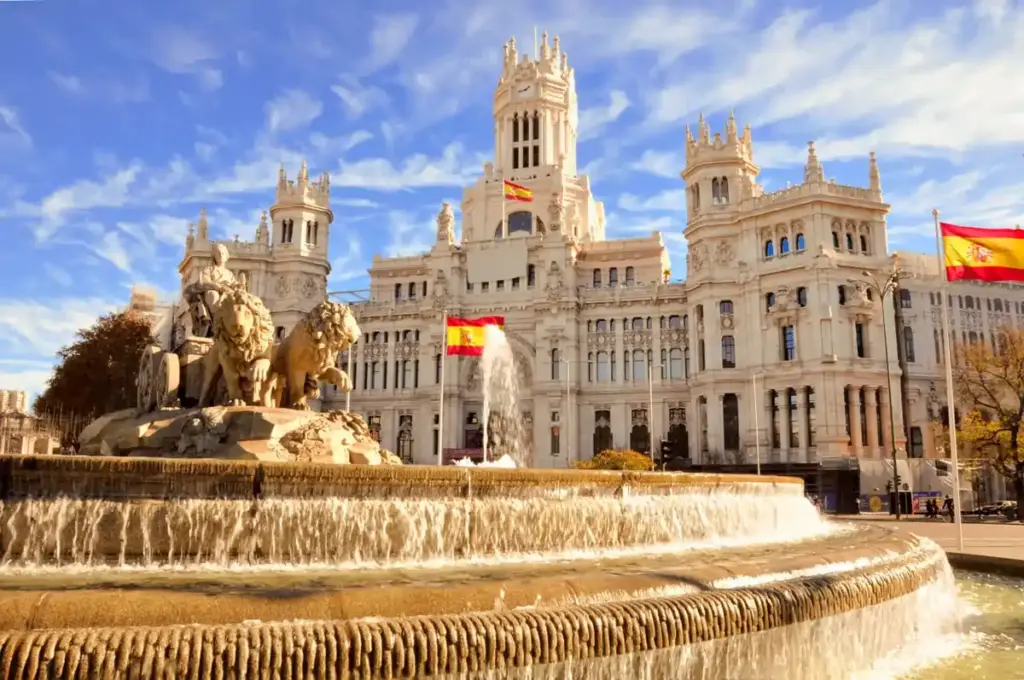 Spanish regional landscape, from Andalusia to the Balearic islands