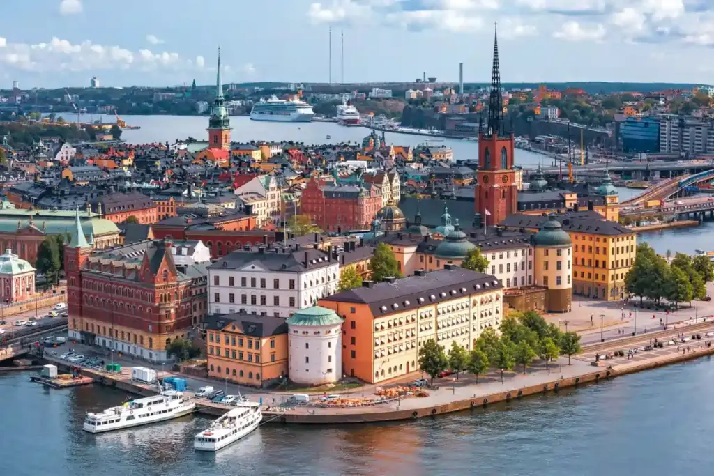 Sweden regional landscape, Stockholm to Lapland