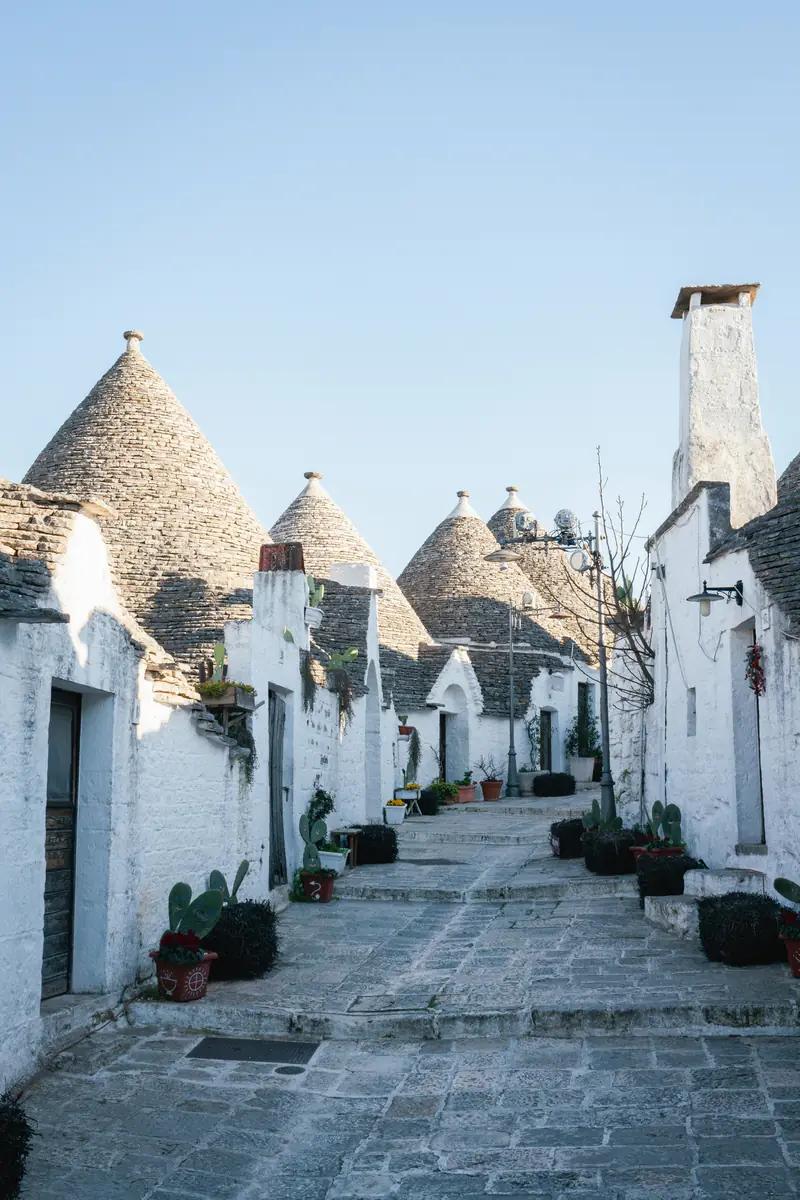 Trulli houses in Alberobello, Puglia