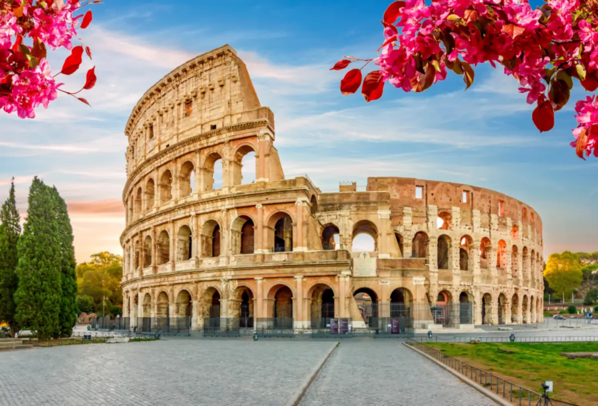 Rome historic city centre